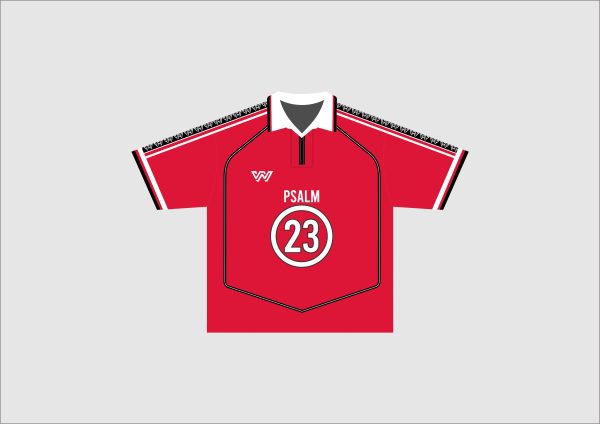 PSALM 23 RED JERSEY